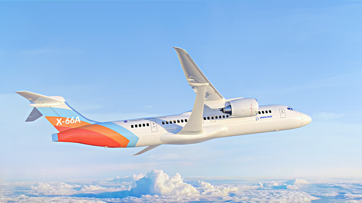 NASA and Boeing X66A Perseus