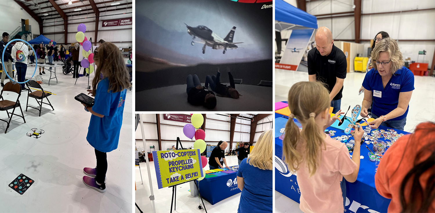 AWV girls in aviation